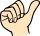 親指アイコン